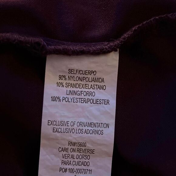 My Michelle Purple Lace Bodycon Mini Dress – Size Small - Picture 6 of 7